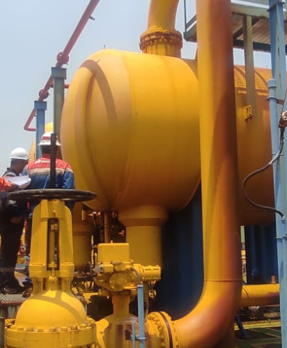 Ilustrasi Stasiun Gas